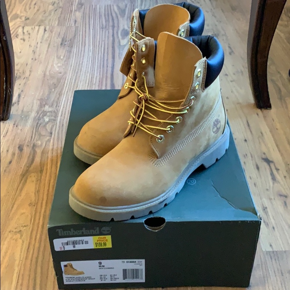 Timberlands Classic Wheat Nubuck.